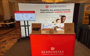 SearchStax 10x10 Exhibit at HMPS 2026 in Salt Lake City, Utah